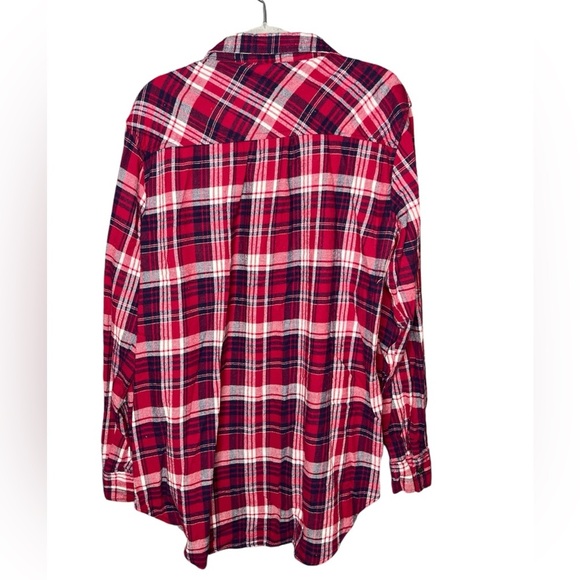 BTC  plaid button down flannel size 2XL - Picture 2 of 6